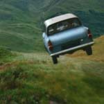 flying car from Harry Potter and the Chamber of Secrets